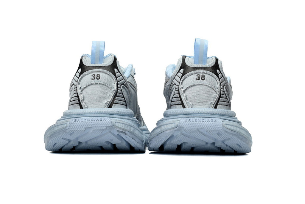 Balenciaga Runner Sneaker Black Light Black Blue