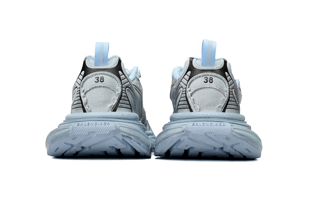 Balenciaga Runner Sneaker Black Light Black Blue