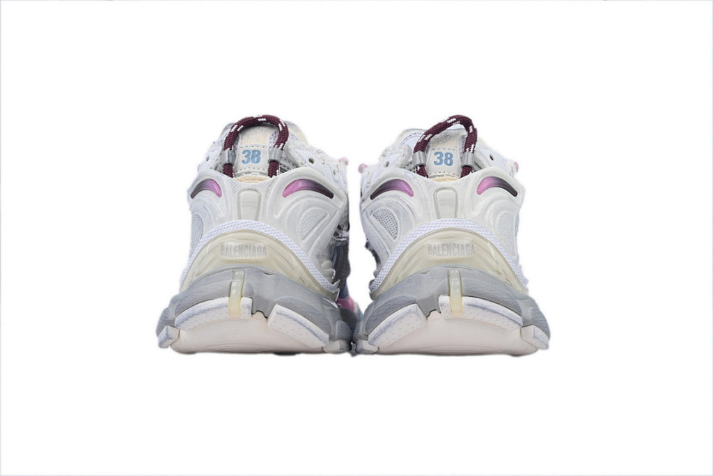 Balenciaga Runner Sneaker 'White Blue Pink'