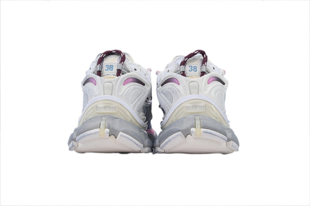 Balenciaga Runner Sneaker 'White Blue Pink'