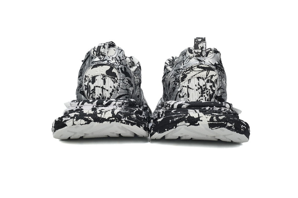 Balenciaga Runner Sneaker Luminous White Graffiti