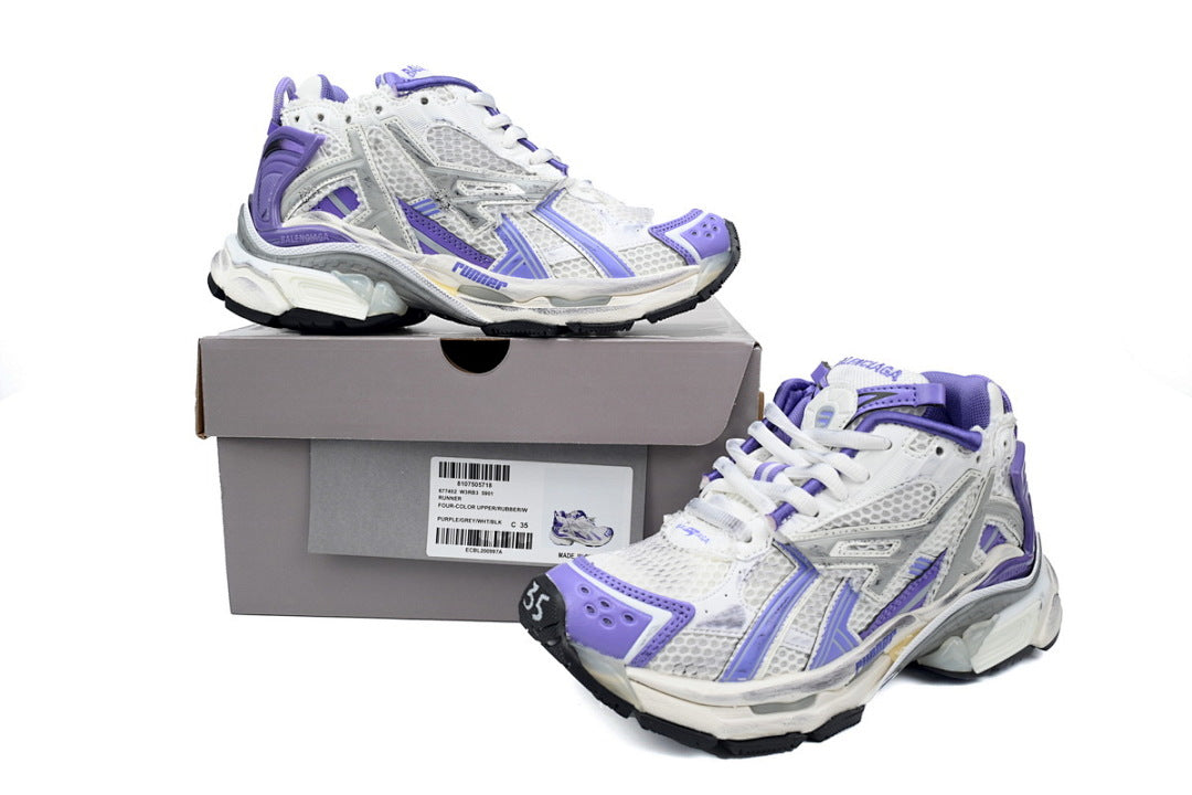 Balenciaga Runner White Purple