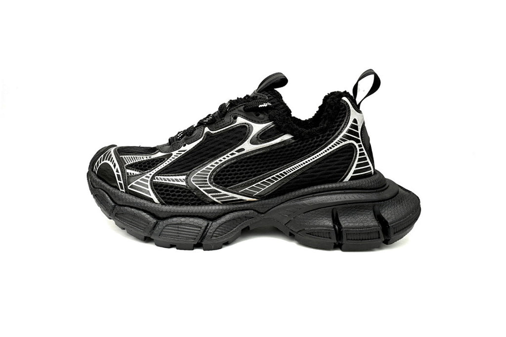 Balenciaga Runner Sneaker Black And White