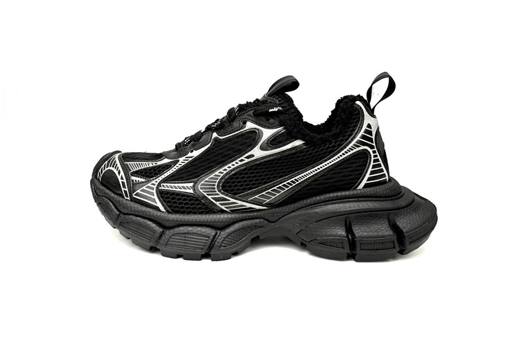 Balenciaga Runner Sneaker Black And White