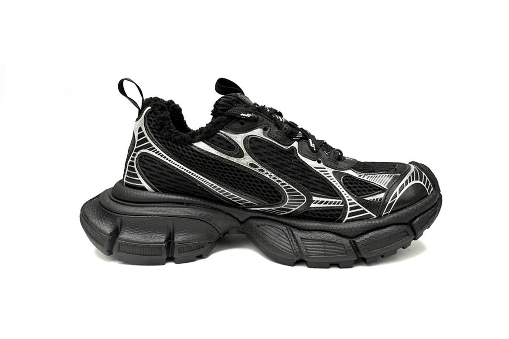 Balenciaga Runner Sneaker Black And White