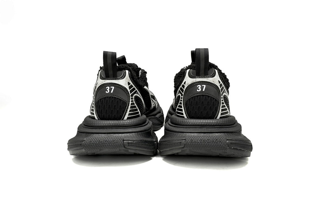 Balenciaga Runner Sneaker Black And White