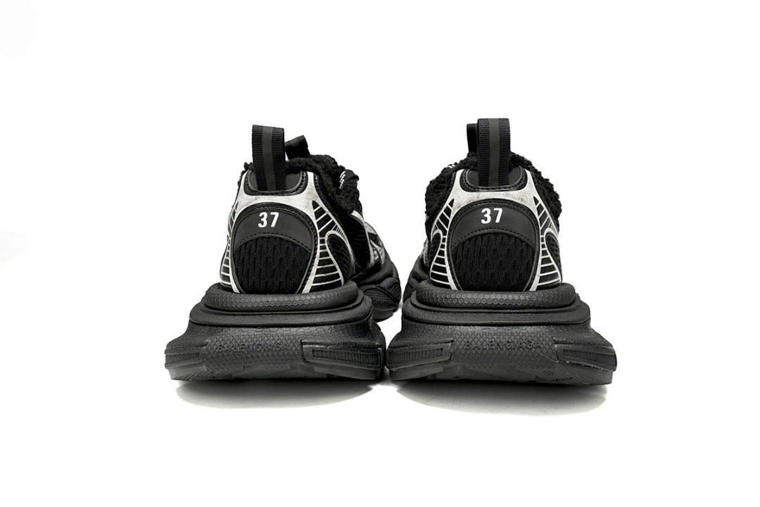 Balenciaga Runner Sneaker Black And White