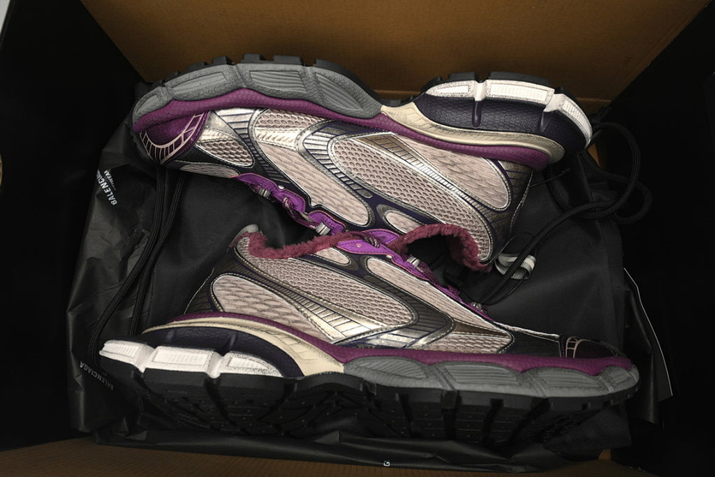 Balenciaga Runner Sneaker Purple Ice Velvet