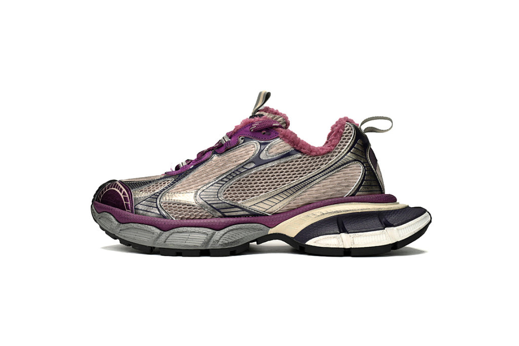 Balenciaga Runner Sneaker Purple Ice Velvet