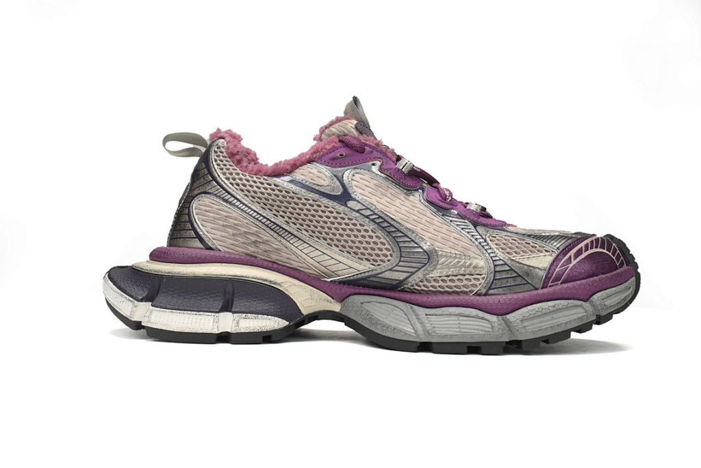 Balenciaga Runner Sneaker Purple Ice Velvet