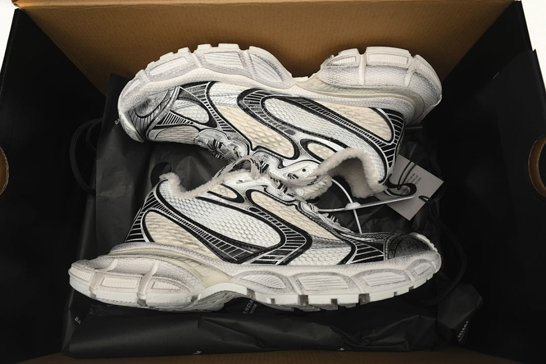 Balenciaga Runner Sneaker Panda Ice Velvet