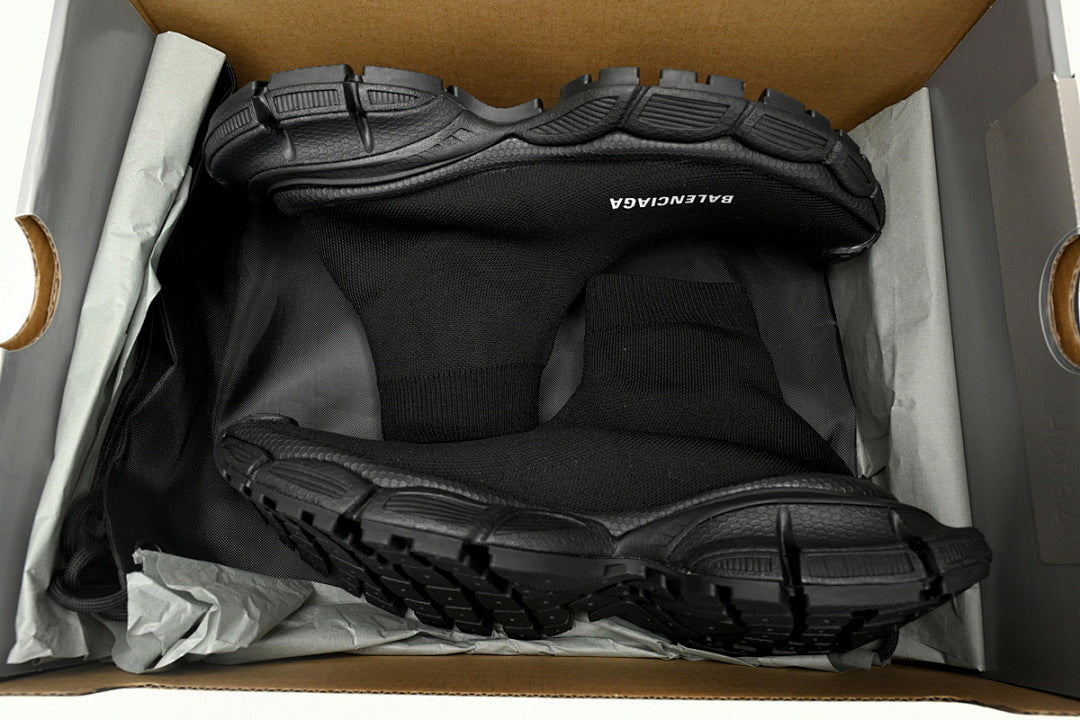 Balenciaga Runner Sneaker Purple Black Black
