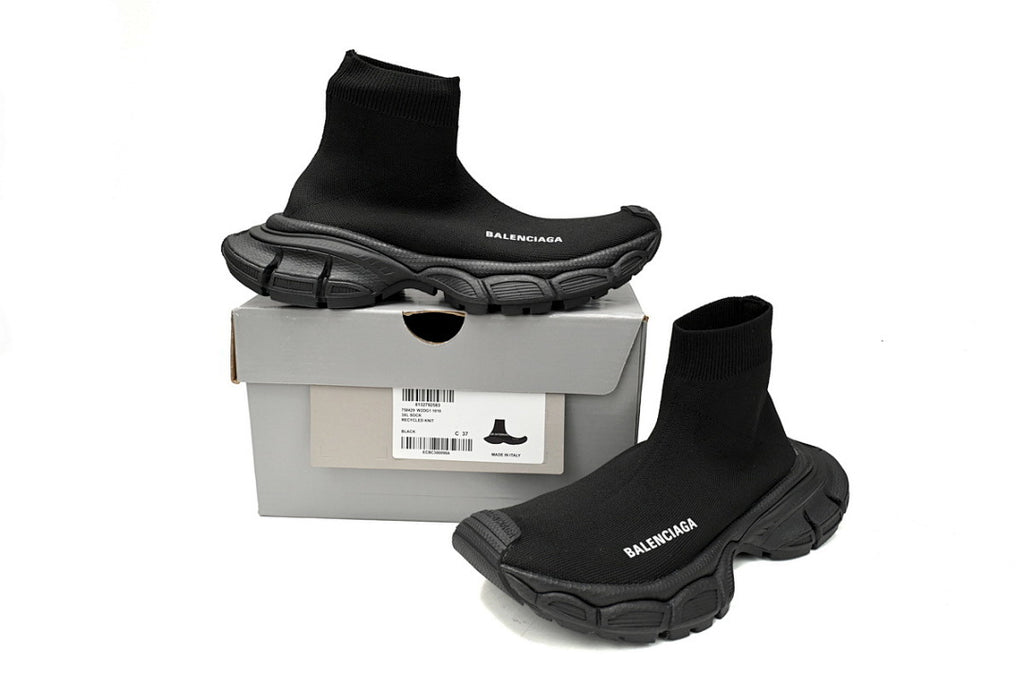 Balenciaga Runner Sneaker Purple Black Black