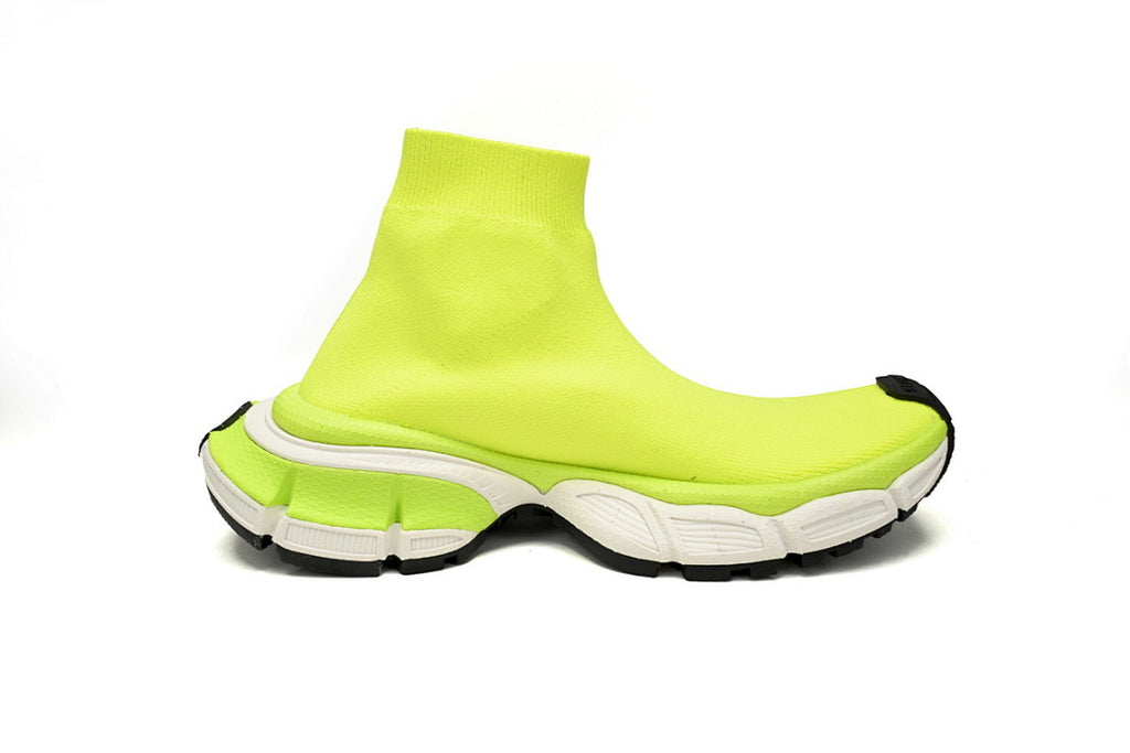 Balenciaga Runner Sneaker Purple Black Fluorescent Green