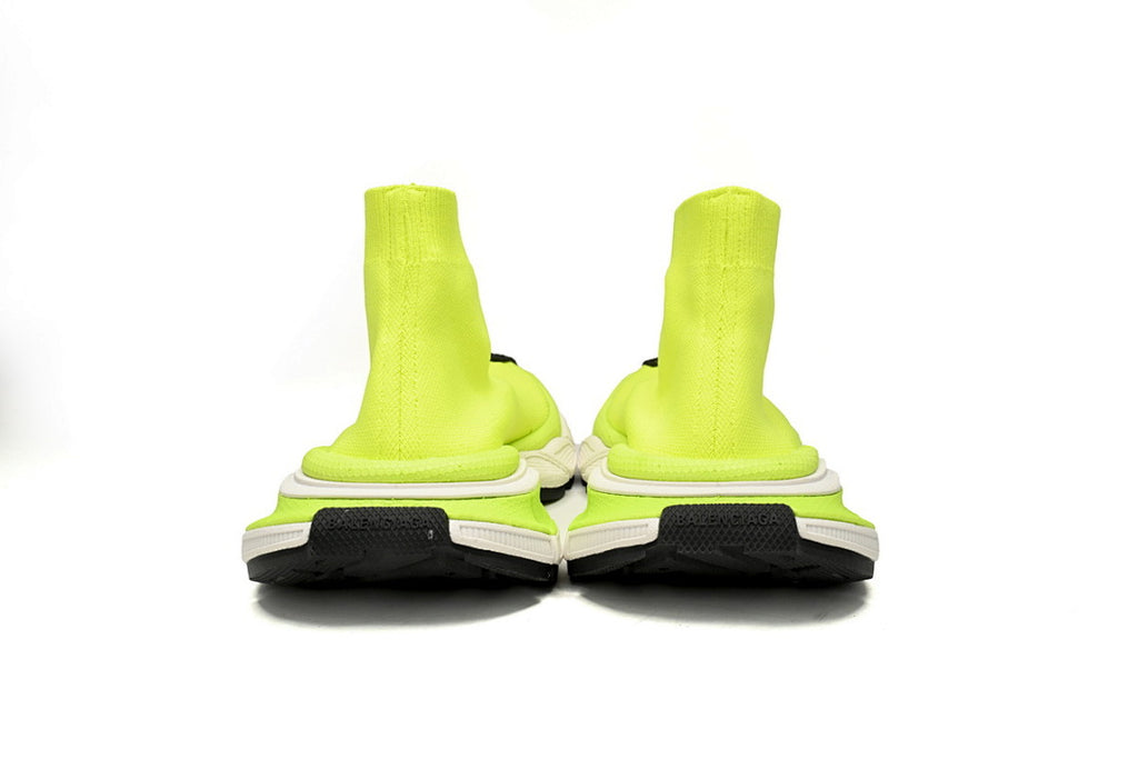 Balenciaga Runner Sneaker Purple Black Fluorescent Green