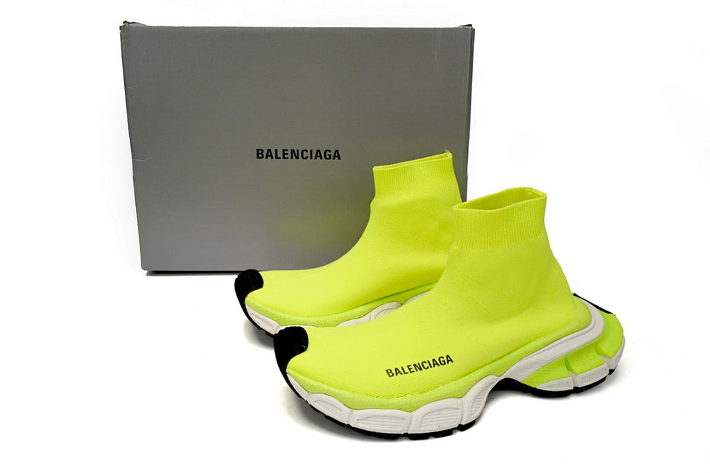 Balenciaga Runner Sneaker Purple Black Fluorescent Green