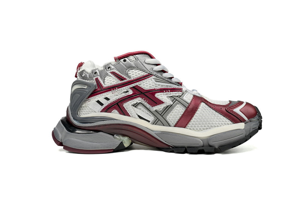 Balenciaga Runner White Wine Red