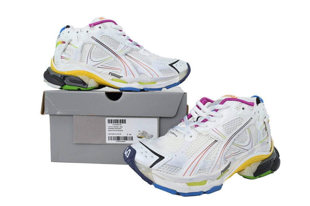 Balenciaga Runner Sneaker 'Gradient White Gray'