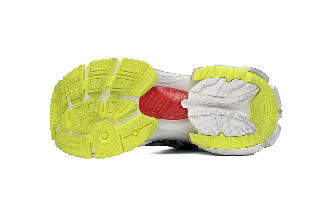 Balenciaga Runner White Black and Red
