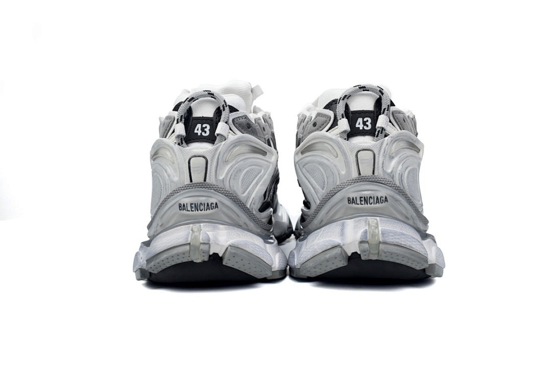 Balenciaga Runner White White Black Gray