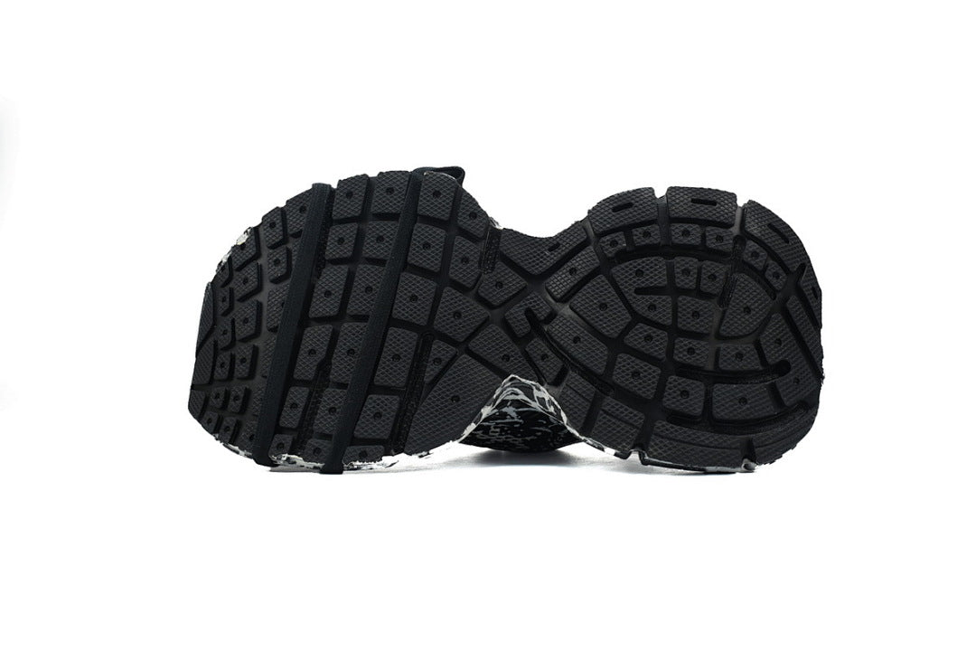 Balenciaga Runner Sneaker Luminous Black Graffiti