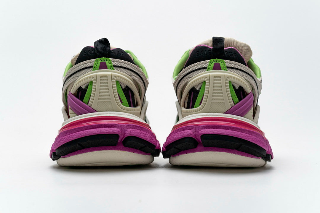 Balenciaga Track 2 Sneaker  White Green Pink