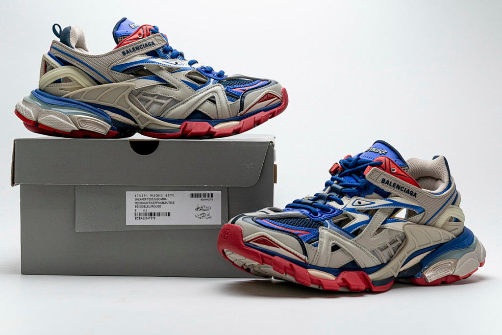 Balenciaga Track 2 Sneaker Beige Blue