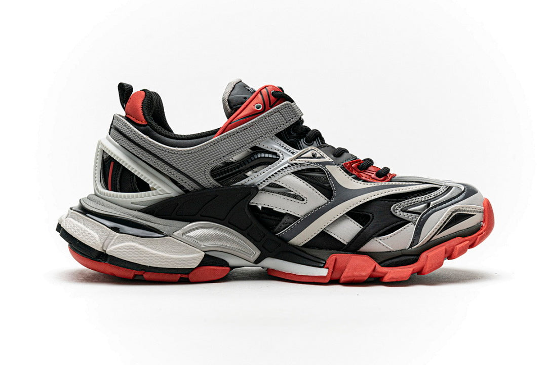 Balenciaga Track 2 Sneaker Grey Red