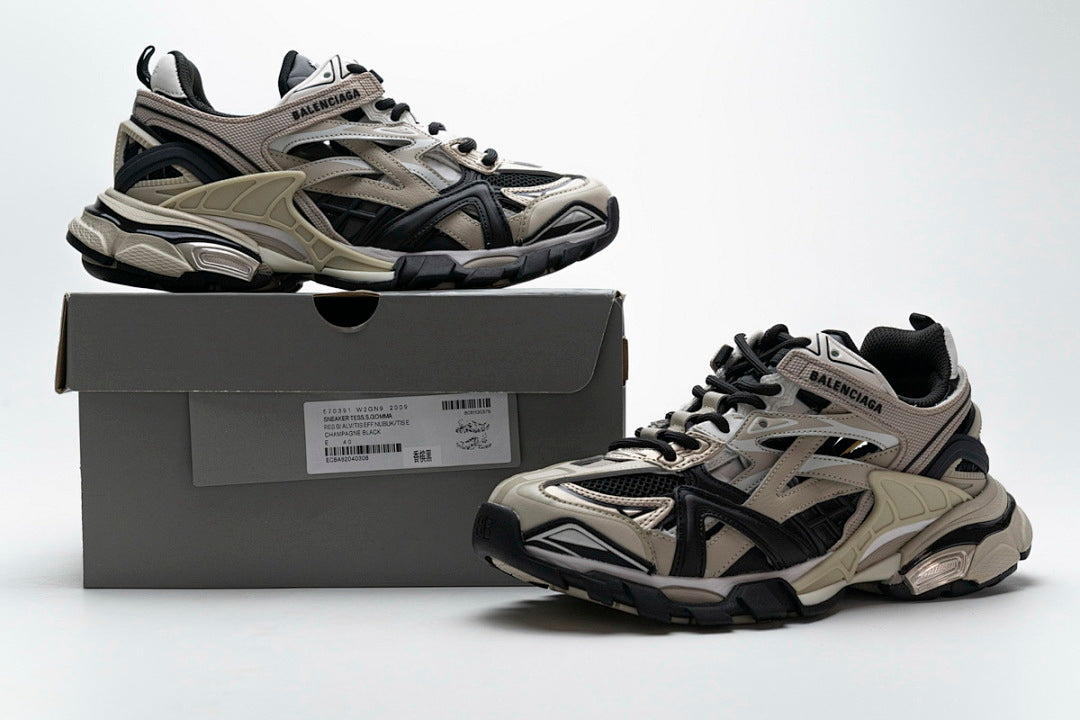 Balenciaga Track 2 Sneaker Champagne Black