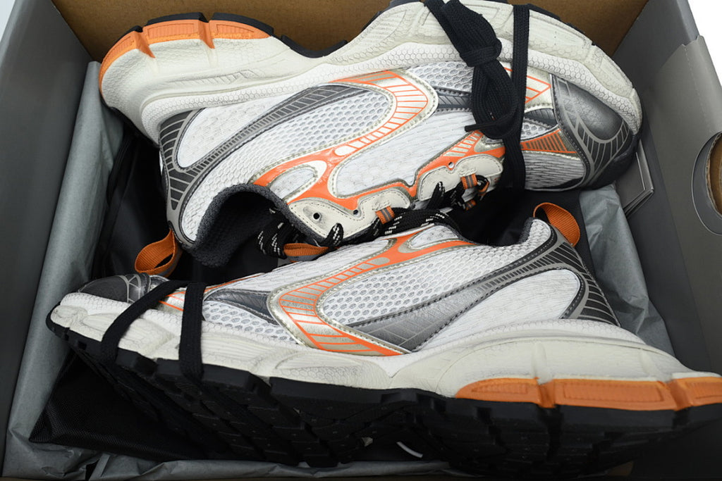 Balenciaga Runner Sneaker White Grey Orange