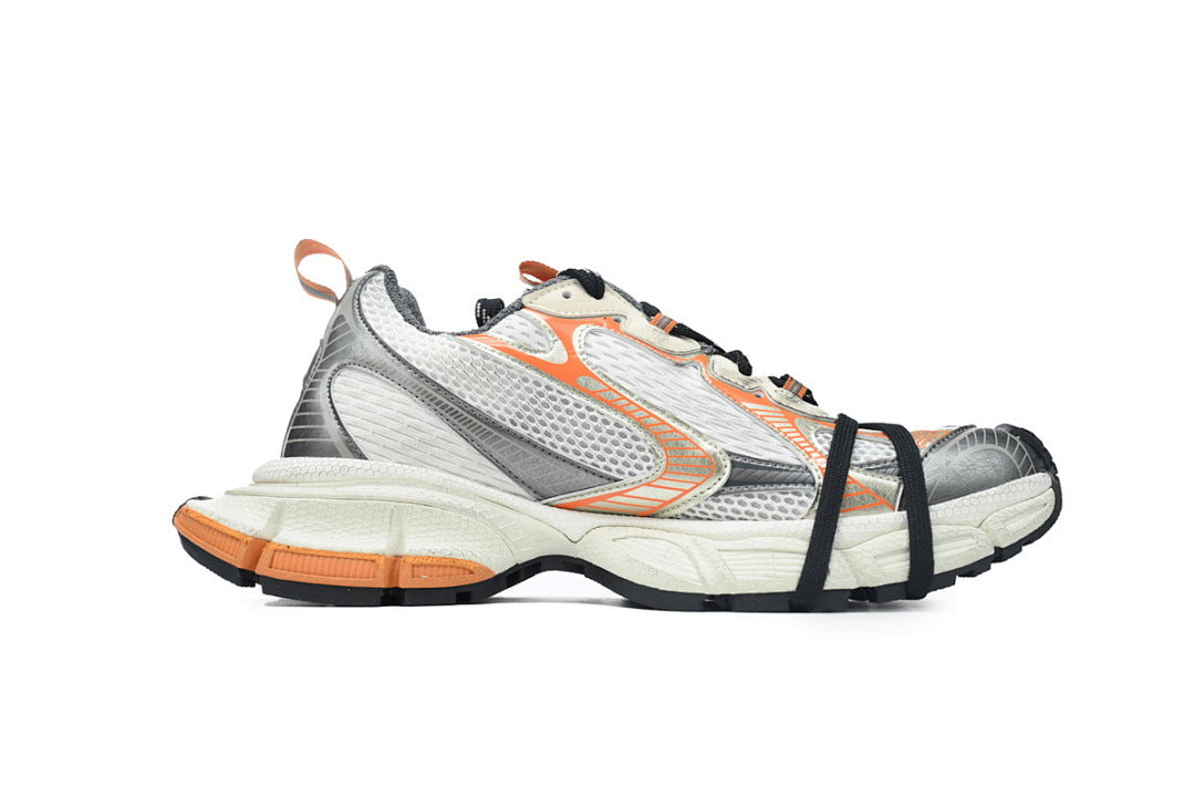 Balenciaga Runner Sneaker White Grey Orange