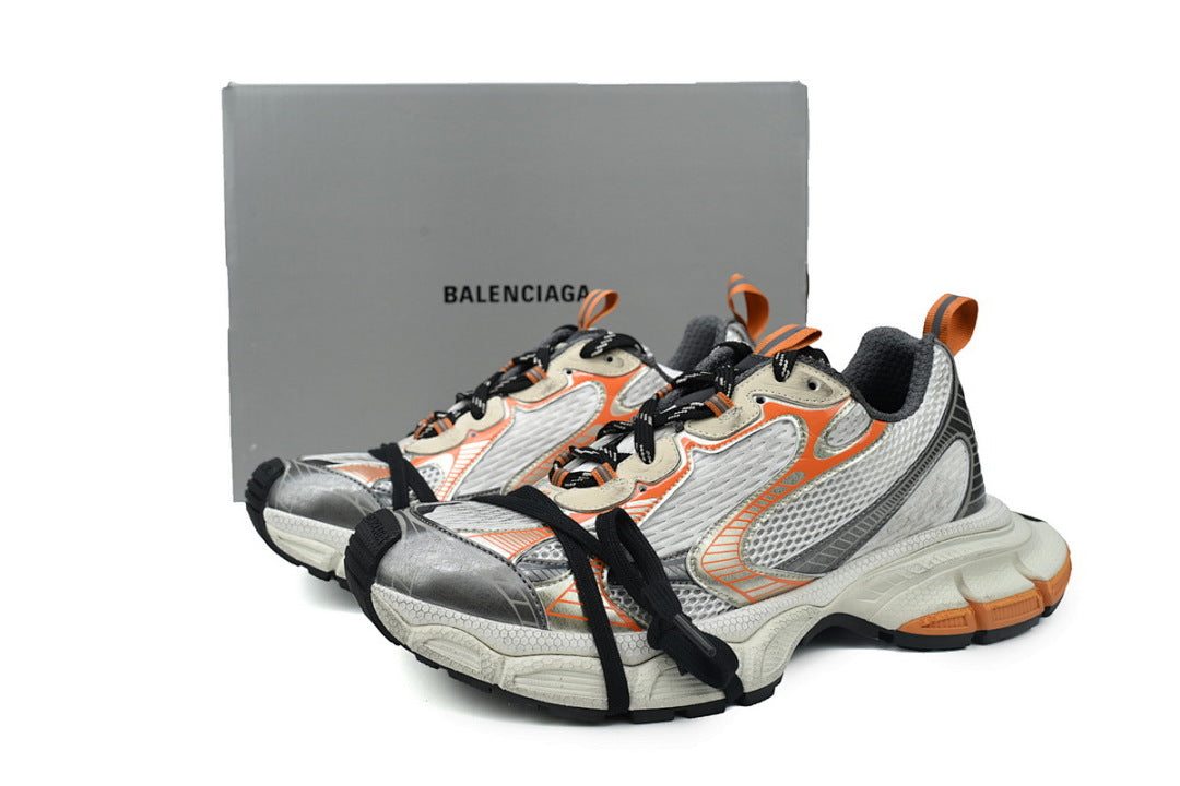 Balenciaga Runner Sneaker White Grey Orange