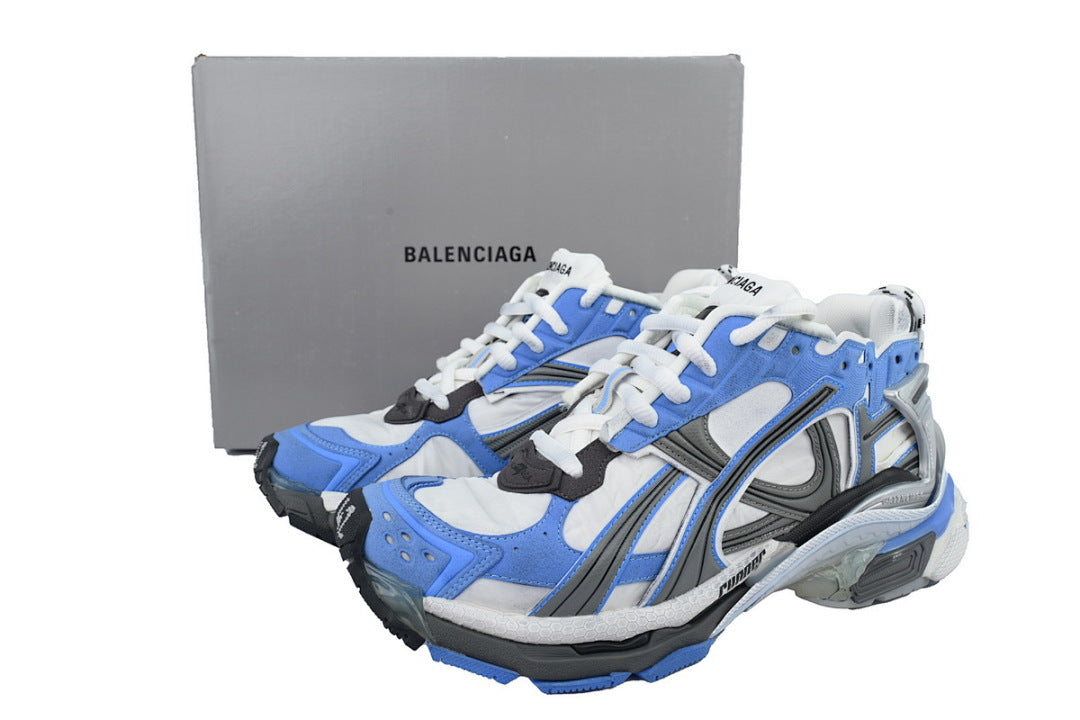 Balenciaga Runner Sneaker 'Worn Out Blue Grey'