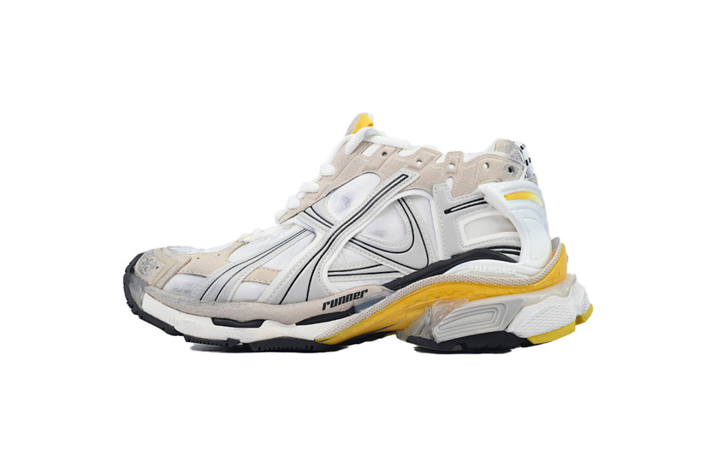 Balenciaga Runner Sneaker 'White Yellow'