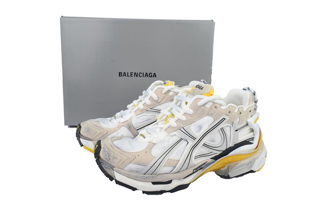 Balenciaga Runner Sneaker 'White Yellow'