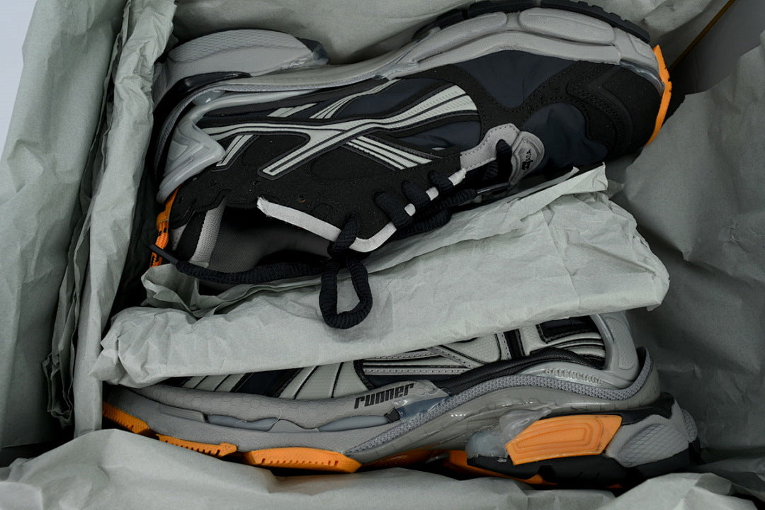 Balenciaga Runner Sneaker 'Black Fluo Orange'