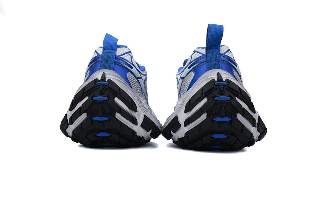 Balenciaga Runner Sneaker White Silver Blue
