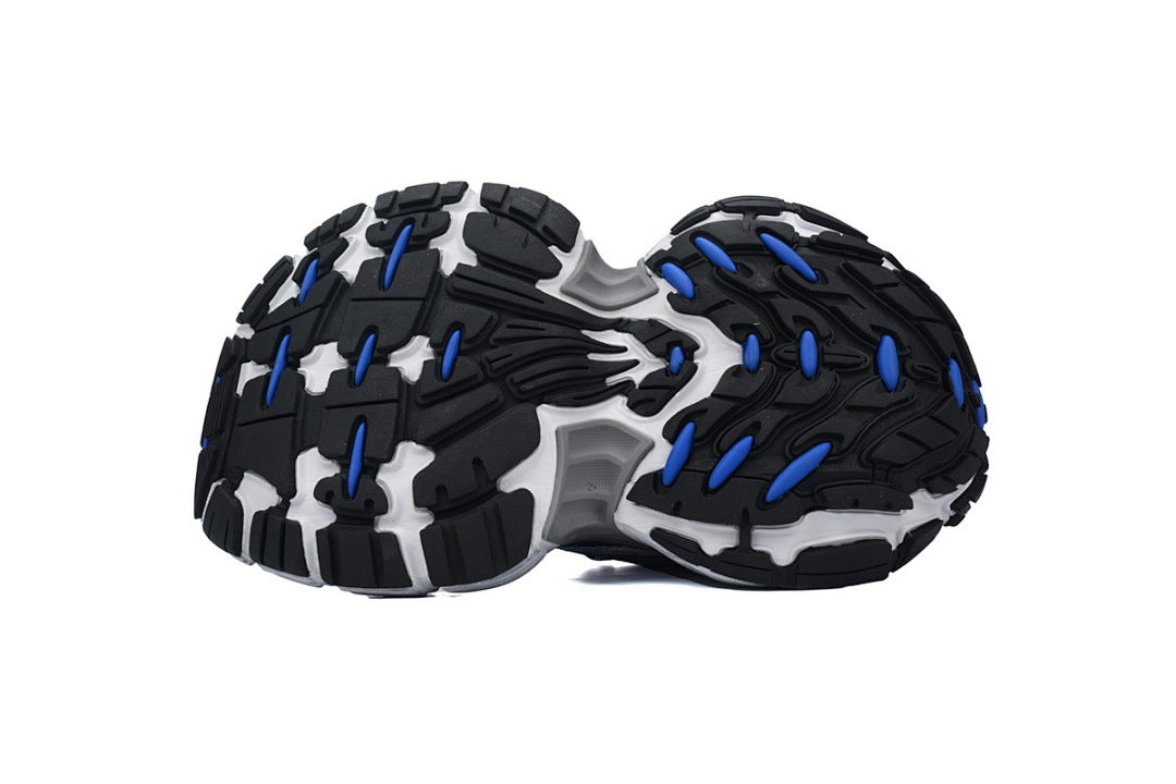 Balenciaga Runner Sneaker White Silver Blue