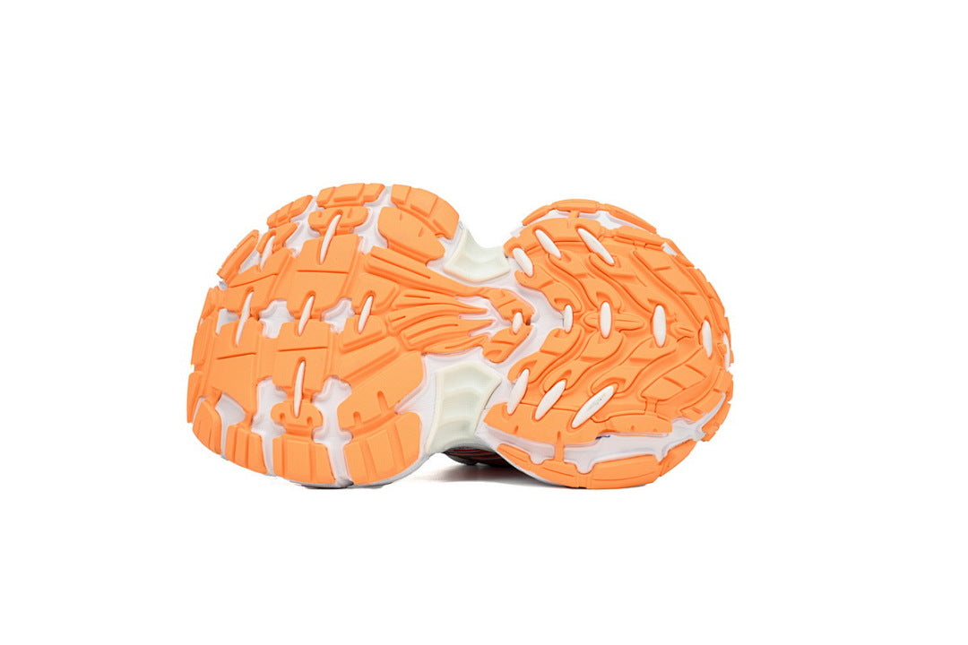 Balenciaga Runner Sneaker White Gray Black White Orange