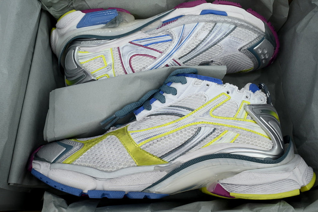 Balenciaga Runner Sneaker 'White Purple Blue'