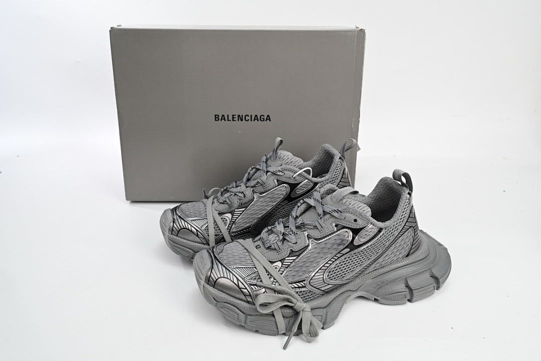 Balenciaga Runner Sneaker Silver Grey