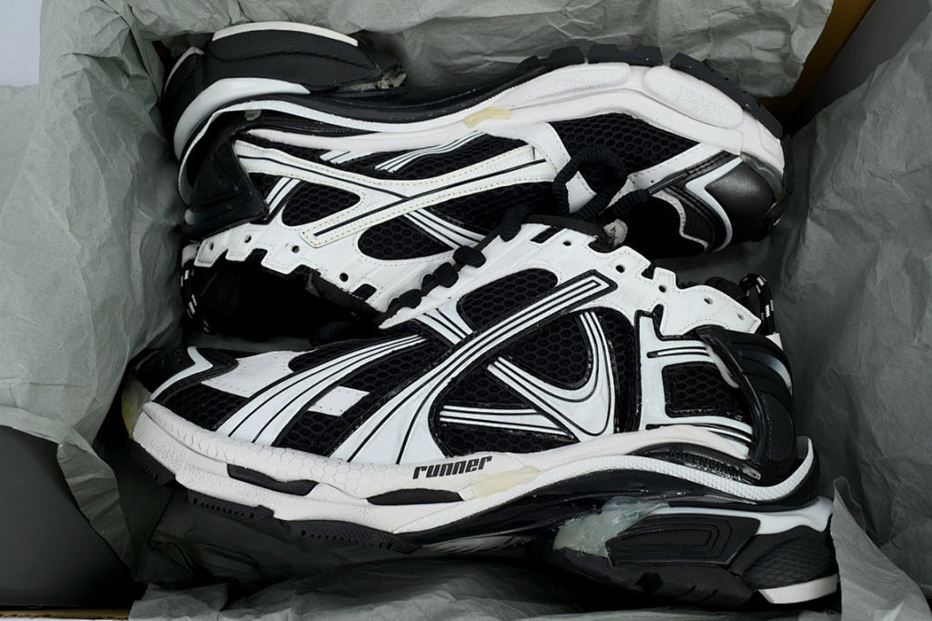 Balenciaga Runner Sneaker 'White Black'