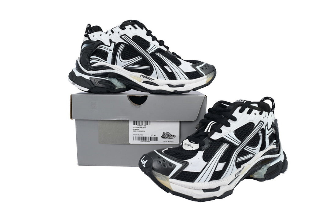 Balenciaga Runner Sneaker 'White Black'