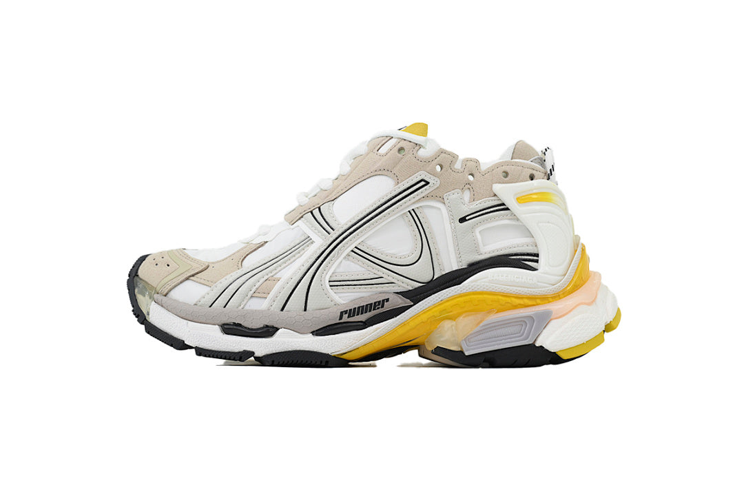 Balenciaga Runner Sneaker 'White Yellow'