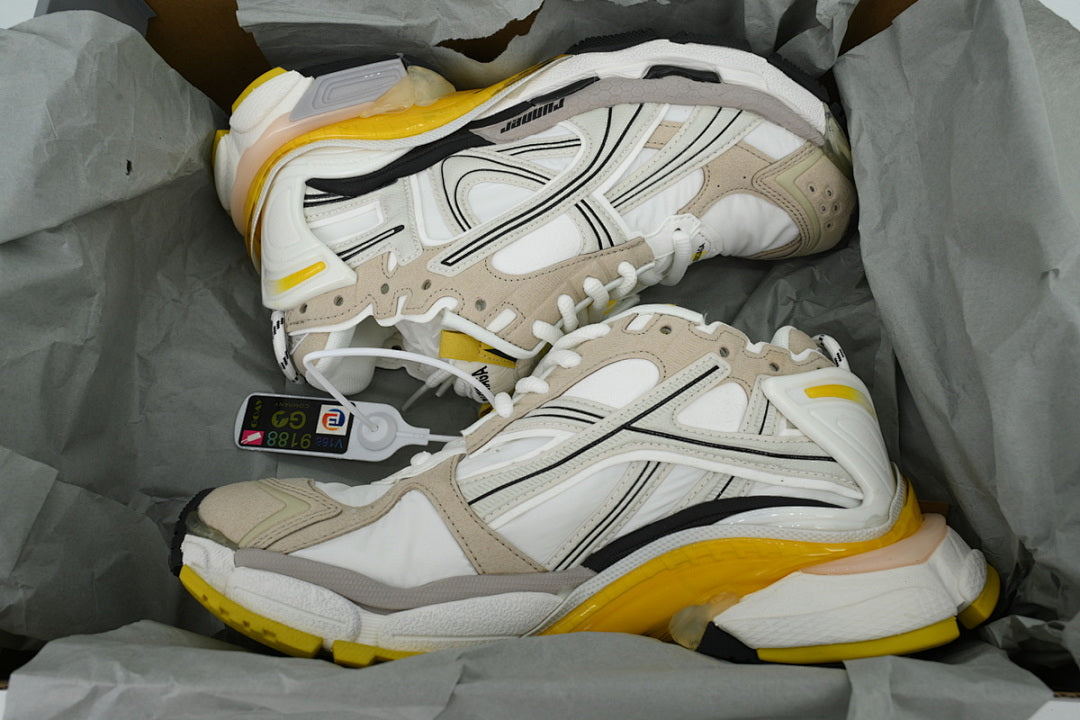 Balenciaga Runner Sneaker 'White Yellow'