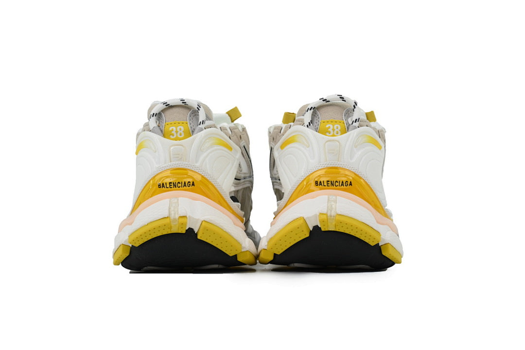 Balenciaga Runner Sneaker 'White Yellow'