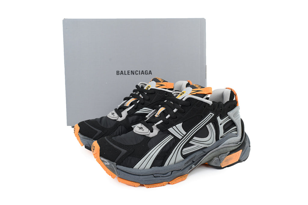 Balenciaga Runner Sneaker 'Black Fluo Orange'