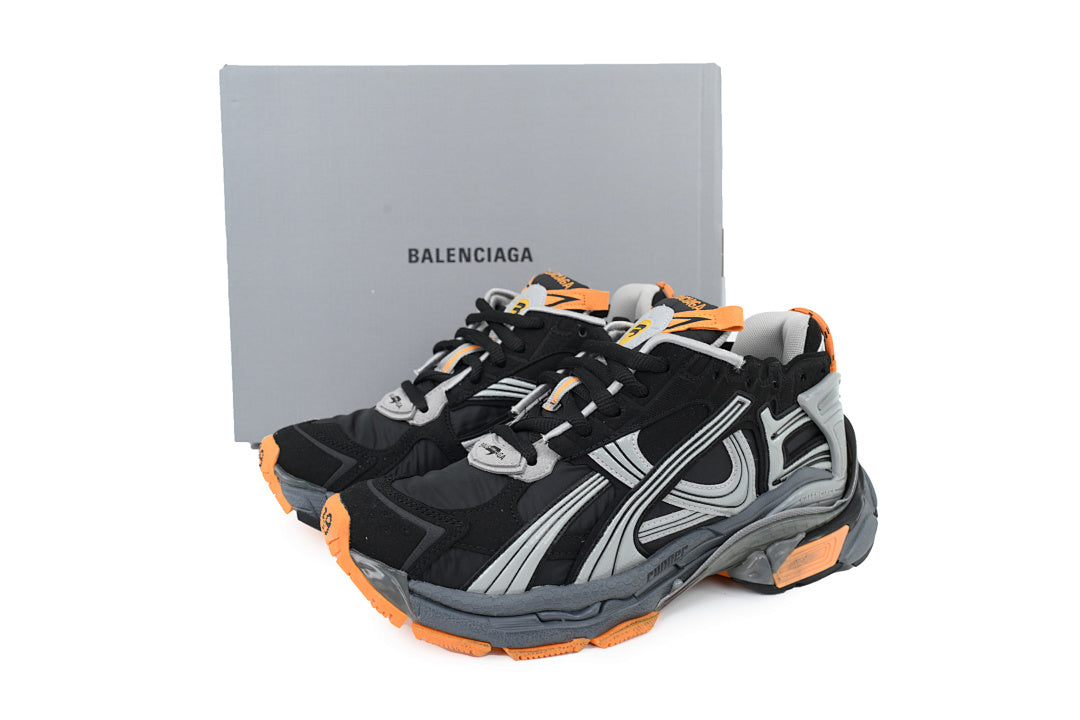 Balenciaga Runner Sneaker 'Black Fluo Orange'