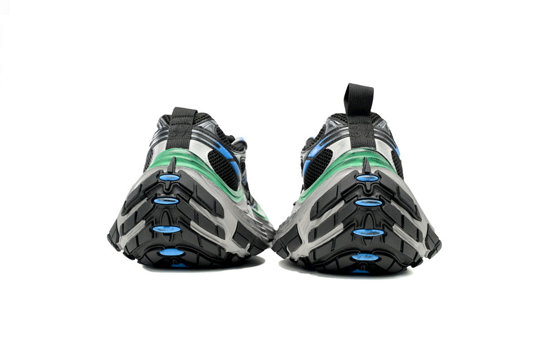 Balenciaga Runner Sneaker Black Blue Green