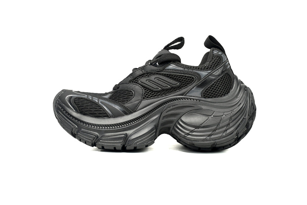 Balenciaga Runner Sneaker White and Black Black